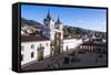 City of Quito, the Historic Centre of Quito Old Town, Pichincha Province, Ecuador, South America-Matthew Williams-Ellis-Framed Stretched Canvas