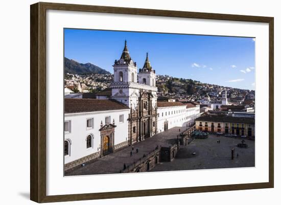 City of Quito, the Historic Centre of Quito Old Town, Pichincha Province, Ecuador, South America-Matthew Williams-Ellis-Framed Photographic Print