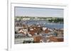 City of Rostock at the coast of the German Baltic Sea. Germany-Martin Zwick-Framed Premium Photographic Print