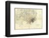 City of San Francisco and Its Vicinity, California, c.1859-null-Framed Art Print