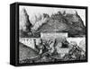 City of Saorge, France, under Savoy Rule, 18th Century-null-Framed Stretched Canvas