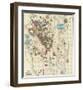 City of Seattle and Environs, c.1890-O^ P^ Anderson-Framed Art Print