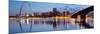 City of St. Louis Skyline.-rudi1976-Mounted Photographic Print