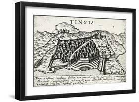 City of Tangier, 1572, Morocco, 16th Century-null-Framed Giclee Print