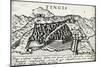 City of Tangier, 1572, Morocco, 16th Century-null-Mounted Giclee Print