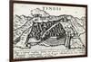 City of Tangier, 1572, Morocco, 16th Century-null-Framed Giclee Print