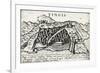 City of Tangier, 1572, Morocco, 16th Century-null-Framed Giclee Print