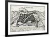 City of Tangier, 1572, Morocco, 16th Century-null-Framed Giclee Print