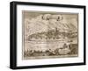 City of Teramo, Abruzzo Region from Il Kingdom of Naples in Perspective, 1702-Giovan Battista Pacichelli-Framed Giclee Print