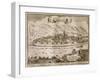 City of Teramo, Abruzzo Region from Il Kingdom of Naples in Perspective, 1702-Giovan Battista Pacichelli-Framed Giclee Print