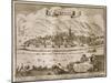 City of Teramo, Abruzzo Region from Il Kingdom of Naples in Perspective, 1702-Giovan Battista Pacichelli-Mounted Giclee Print