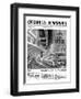 City of the Future, Front Page of 'The Children's Newspaper, February 1963-English School-Framed Giclee Print