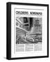 City of the Future, Front Page of 'The Children's Newspaper, February 1963-English School-Framed Giclee Print