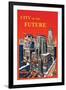 City of the Future-null-Framed Art Print