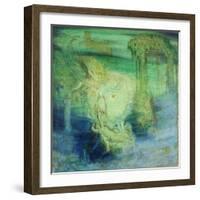 City of the Golden Gates (Study) 1919-William Shackleton-Framed Giclee Print