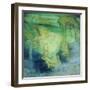 City of the Golden Gates (Study) 1919-William Shackleton-Framed Giclee Print