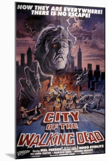City of the Walking Dead, 1980-null-Mounted Art Print