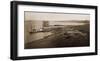 City of Vallejo, California, from South Vallejo, 1870-Carleton Watkins-Framed Art Print