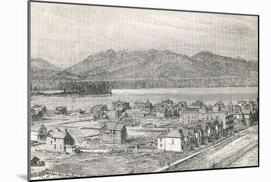 City of Vancouver, Canada, 19th Century-null-Mounted Giclee Print