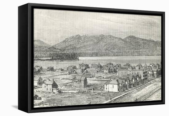 City of Vancouver, Canada, 19th Century-null-Framed Stretched Canvas
