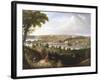 City of Washington, Dc from Beyond the Navy Yard-George Cooke-Framed Giclee Print