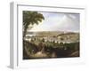 City of Washington, Dc from Beyond the Navy Yard-George Cooke-Framed Giclee Print