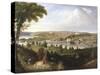 City of Washington, Dc from Beyond the Navy Yard-George Cooke-Stretched Canvas