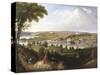 City of Washington, Dc from Beyond the Navy Yard-George Cooke-Stretched Canvas