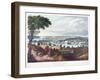 City of Washington from Beyond the Navy Yard, by William James Bennett (1787-1844) C.1834-George Cooke-Framed Giclee Print