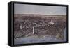 City of Washington (Looking North, 1892)-Currier & Ives-Framed Stretched Canvas