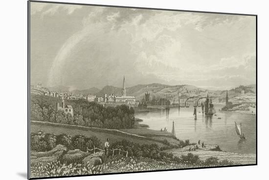 City of Waterford-William Henry Bartlett-Mounted Giclee Print