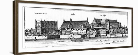 City of Westminster, 1647-Wenceslaus Hollar-Framed Giclee Print