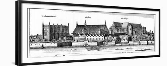 City of Westminster, 1647-Wenceslaus Hollar-Framed Giclee Print