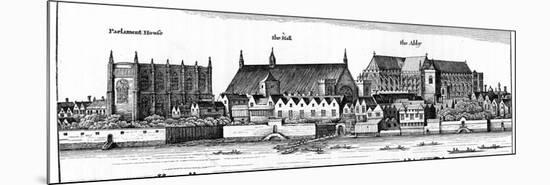 City of Westminster, 1647-Wenceslaus Hollar-Mounted Giclee Print