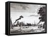 City of Westminster from the Surrey Bank of the Thames-null-Framed Stretched Canvas