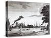 City of Westminster from the Surrey Bank of the Thames-null-Stretched Canvas