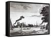 City of Westminster from the Surrey Bank of the Thames-null-Framed Stretched Canvas