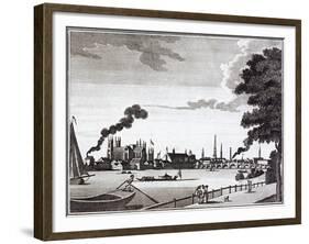 City of Westminster from the Surrey Bank of the Thames-null-Framed Giclee Print