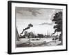 City of Westminster from the Surrey Bank of the Thames-null-Framed Giclee Print