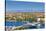 City of Zadar Harbor and Velebit Mountain-xbrchx-Stretched Canvas