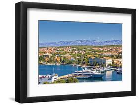 City of Zadar Harbor and Velebit Mountain-xbrchx-Framed Photographic Print