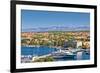 City of Zadar Harbor and Velebit Mountain-xbrchx-Framed Photographic Print