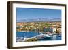 City of Zadar Harbor and Velebit Mountain-xbrchx-Framed Photographic Print