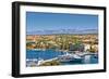 City of Zadar Harbor and Velebit Mountain-xbrchx-Framed Photographic Print