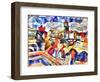 city on the river,2017-Alex Caminker-Framed Giclee Print