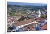 City overview with Igreja de Santa Maria in the background, Obidos, Portugal, Europe-Richard Maschmeyer-Framed Photographic Print