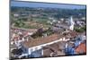City overview with Igreja de Santa Maria in the background, Obidos, Portugal, Europe-Richard Maschmeyer-Mounted Photographic Print
