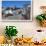 City overview with Wall and Medieval Castle in the background, Obidos, Portugal, Europe-Richard Maschmeyer-Framed Photographic Print displayed on a wall