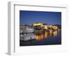 City Palace at Dusk, Udaipur, Rajasthan, India, Asia-Ian Trower-Framed Photographic Print