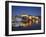 City Palace at Dusk, Udaipur, Rajasthan, India, Asia-Ian Trower-Framed Photographic Print